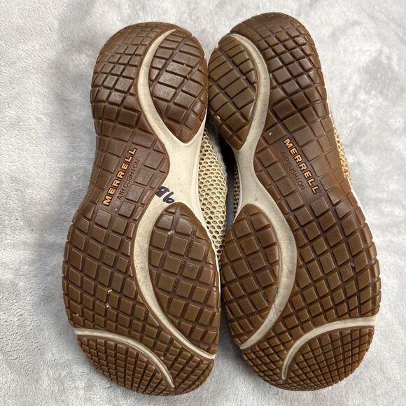 Merrell Encore Breeze II Women’s Clogs Size 9 Tan Mesh Ortholite Comfort Slip-On - Picture 10 of 10